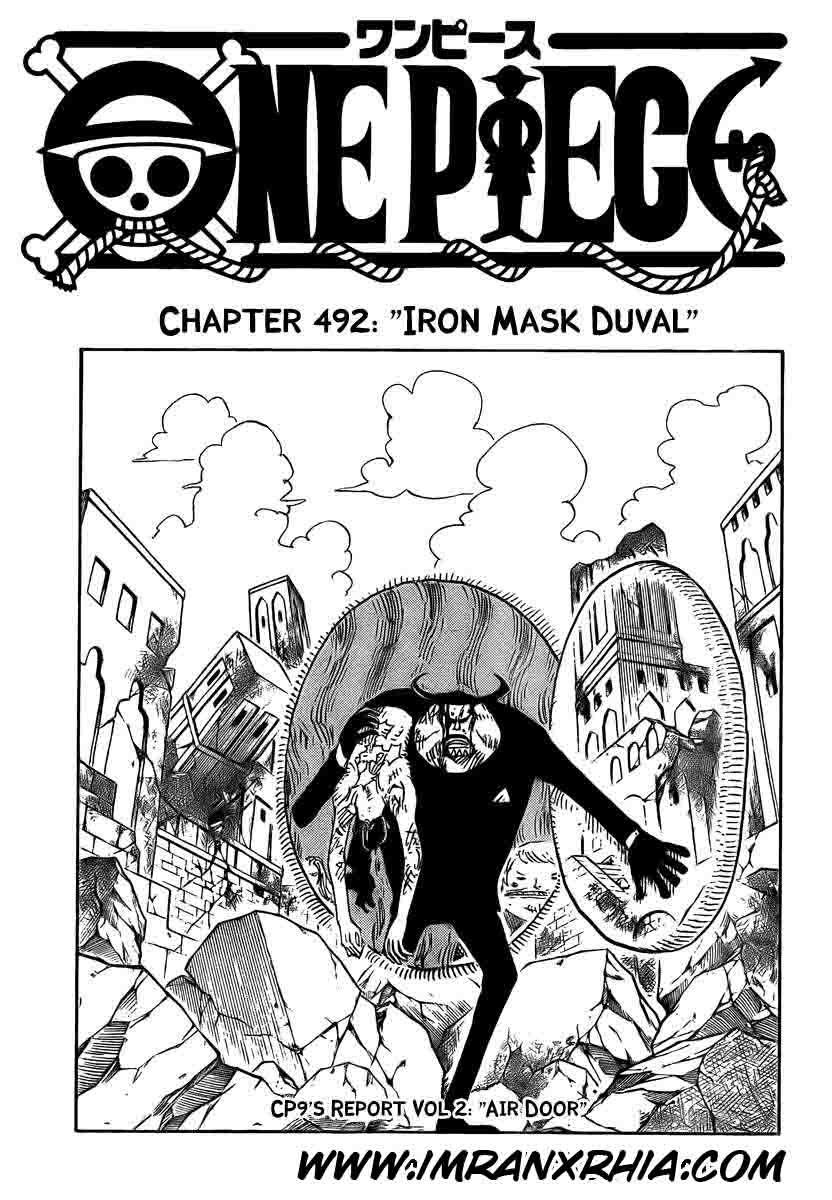 One Piece Chapter 492 - 121
