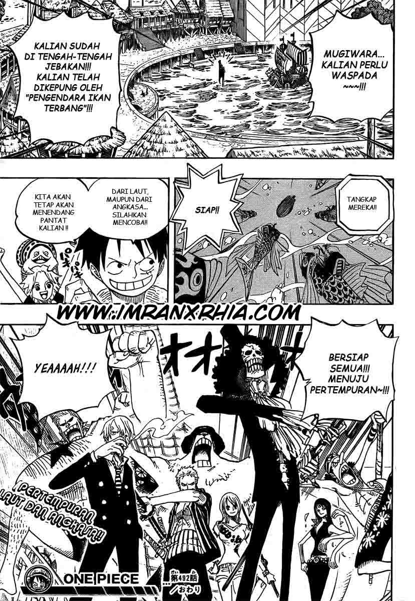 One Piece Chapter 492 - 157