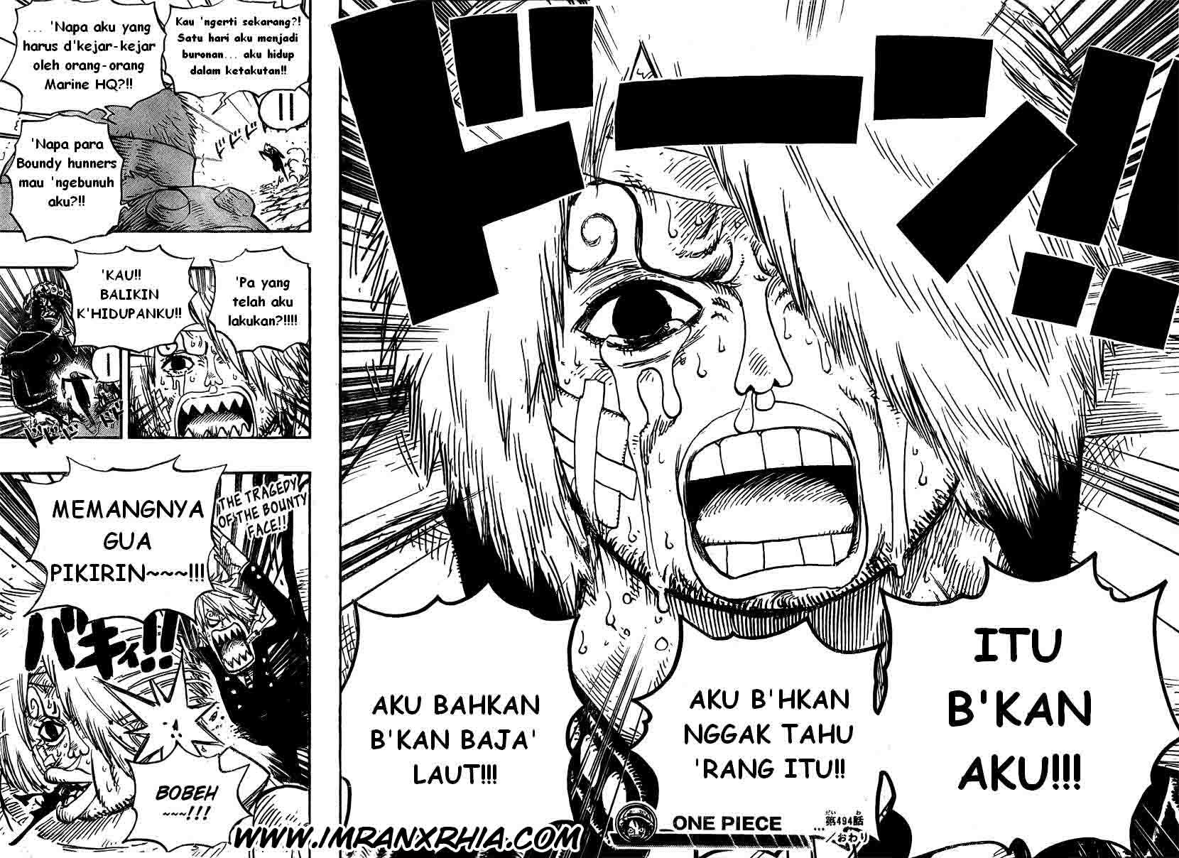 One Piece Chapter 494 - 149