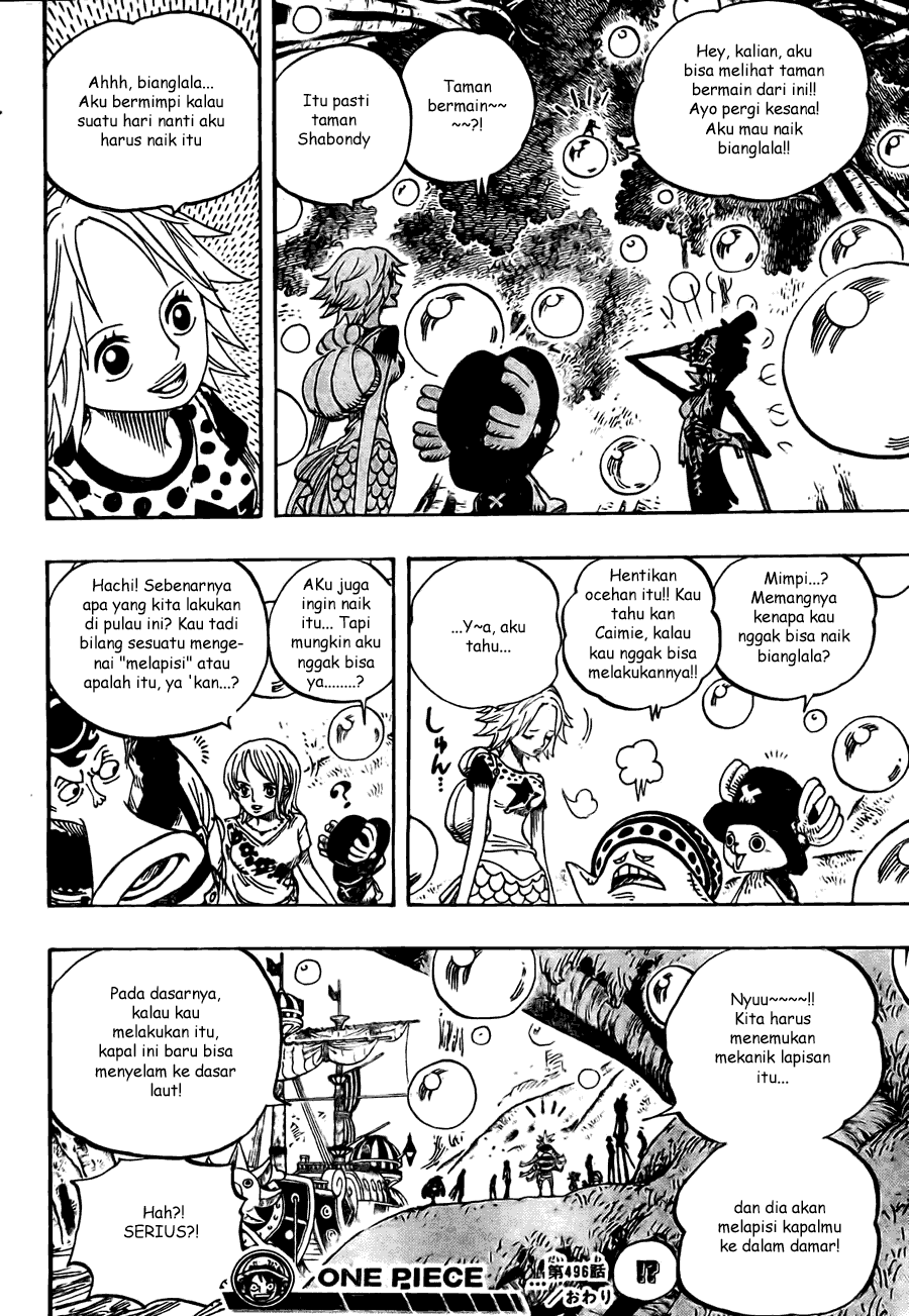One Piece Chapter 496 - 147