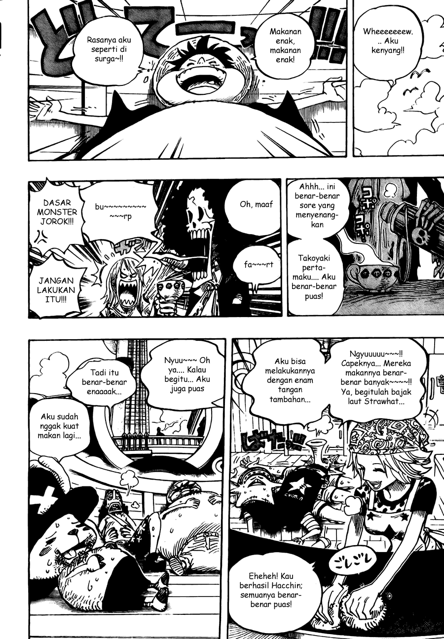 One Piece Chapter 496 - 129