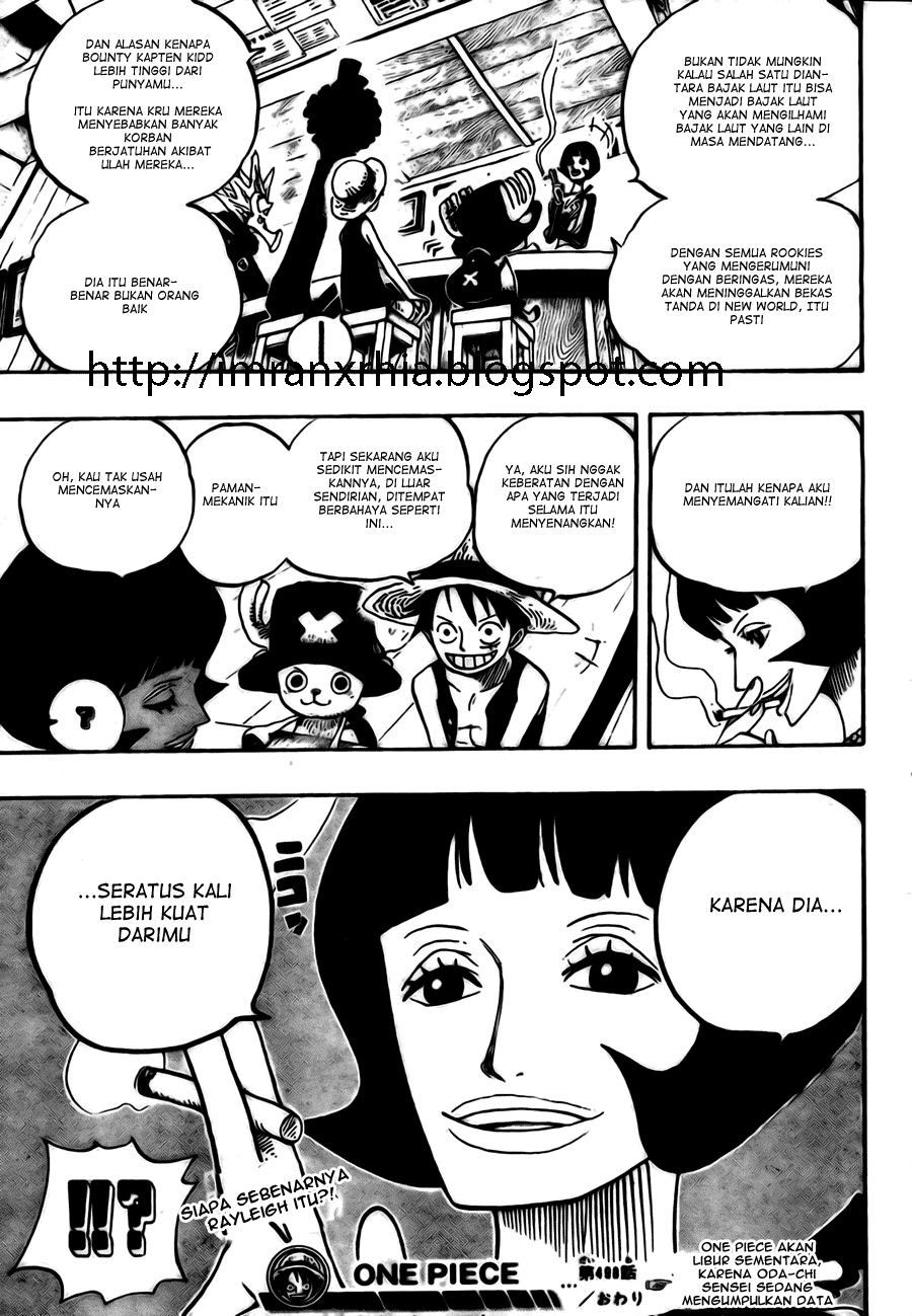 One Piece Chapter 498 - 157