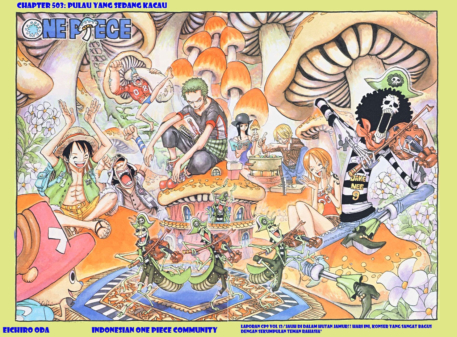 One Piece Chapter 503 - 109