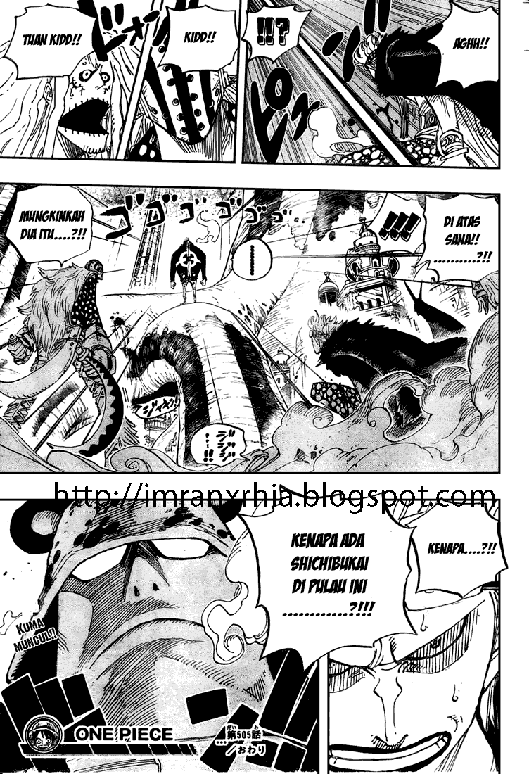 One Piece Chapter 505 - 149