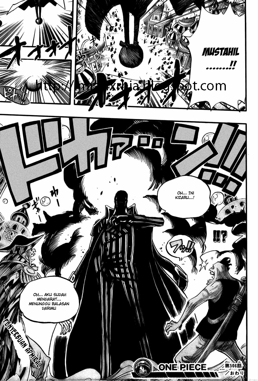 One Piece Chapter 506 - 157