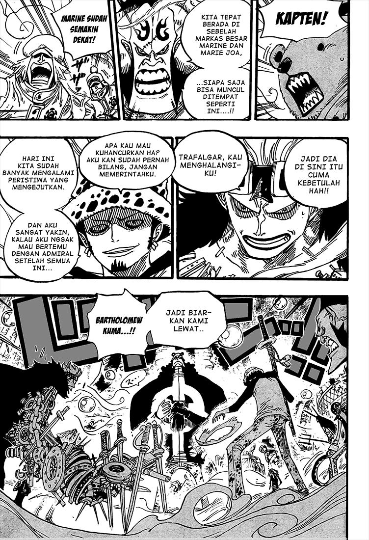 One Piece Chapter 506 - 129