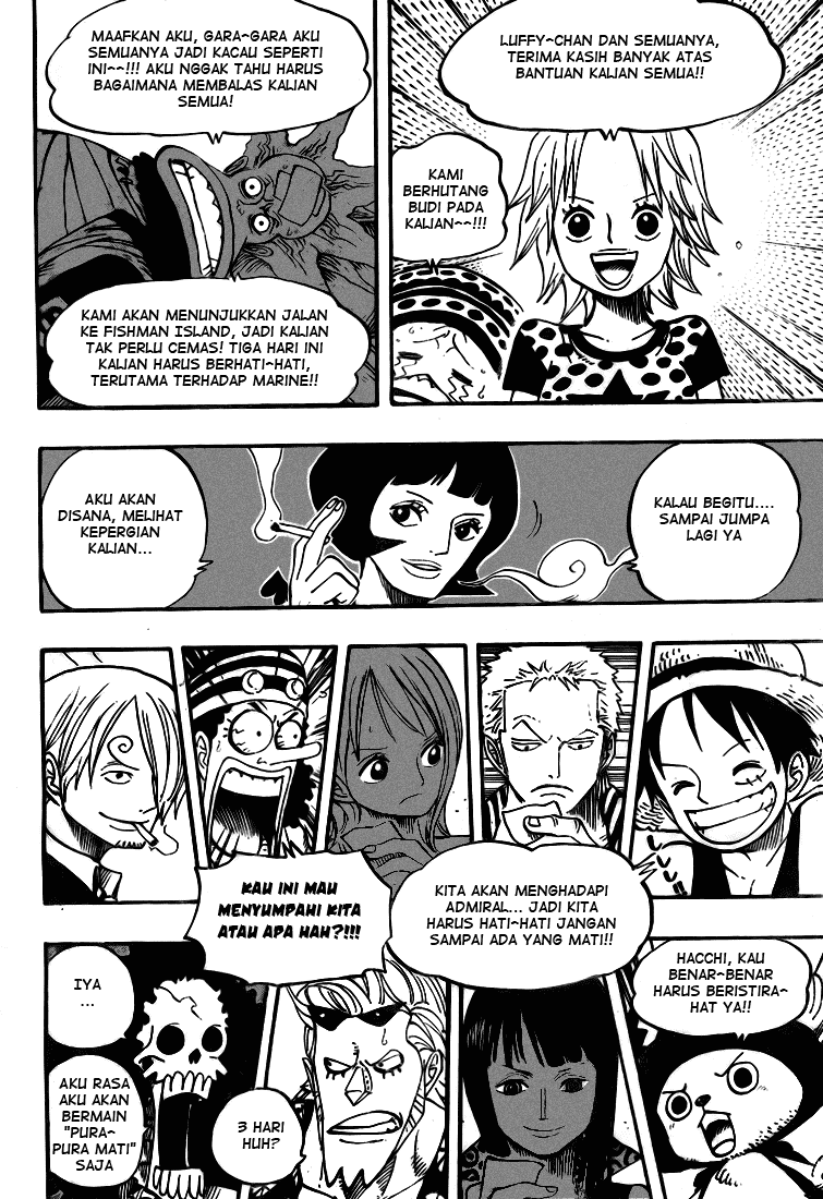 One Piece Chapter 507 - 135