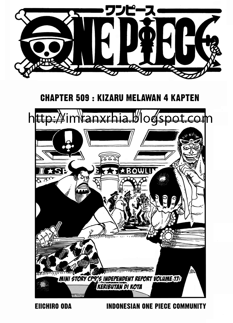 One Piece Chapter 509 - 121