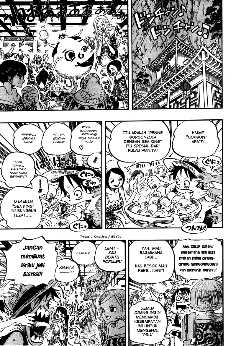 One Piece Chapter 522 - 125