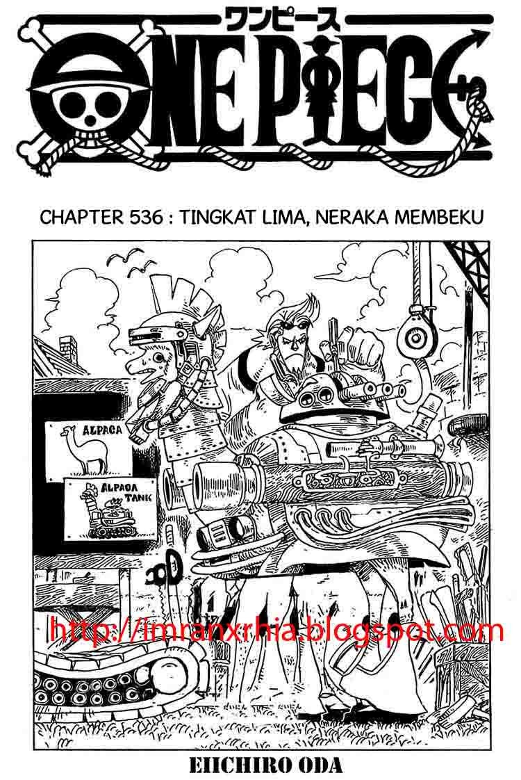 One Piece Chapter 536 - 121
