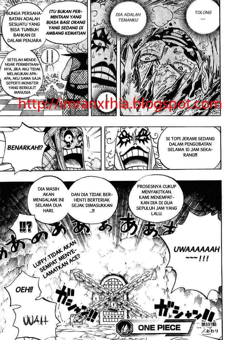 One Piece Chapter 537 - 139