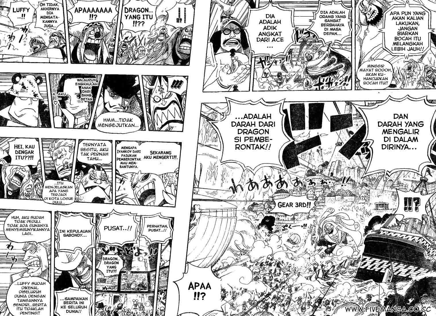 One Piece Chapter 558 - 107