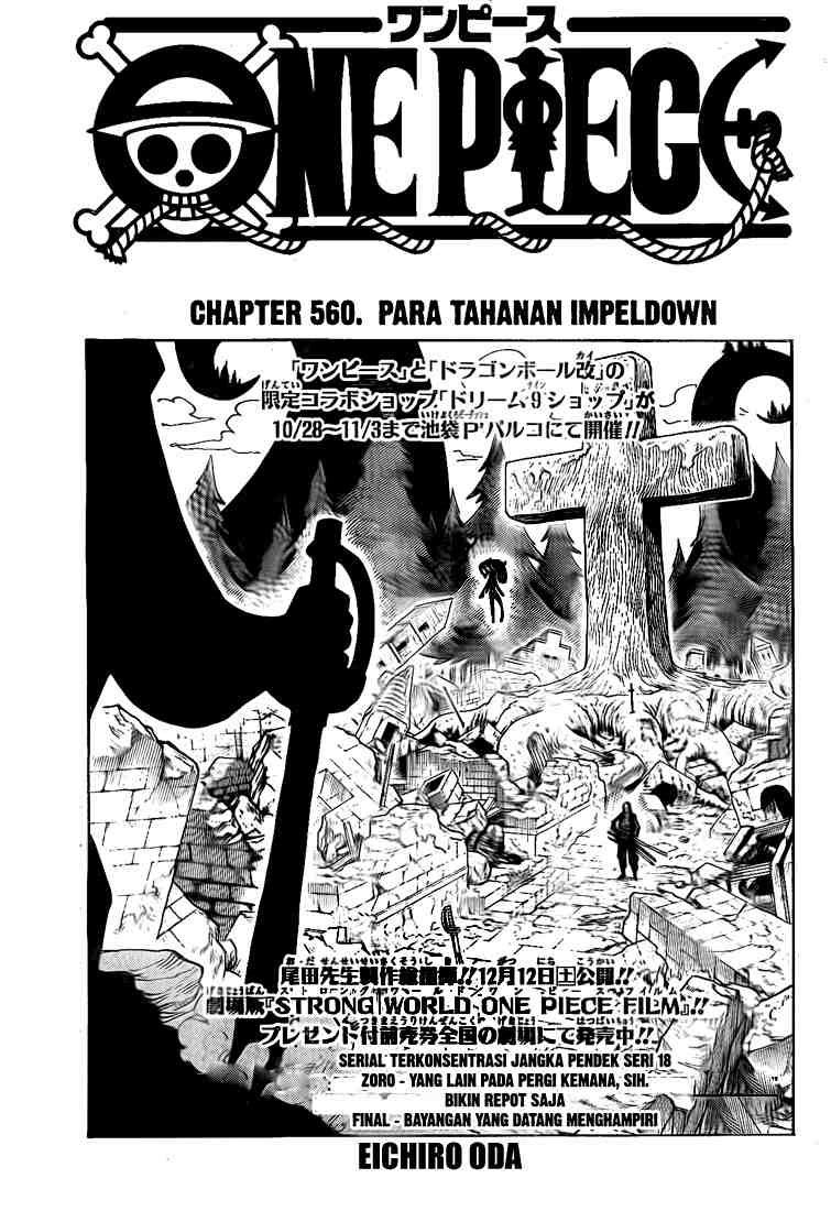 One Piece Chapter 560 - 87
