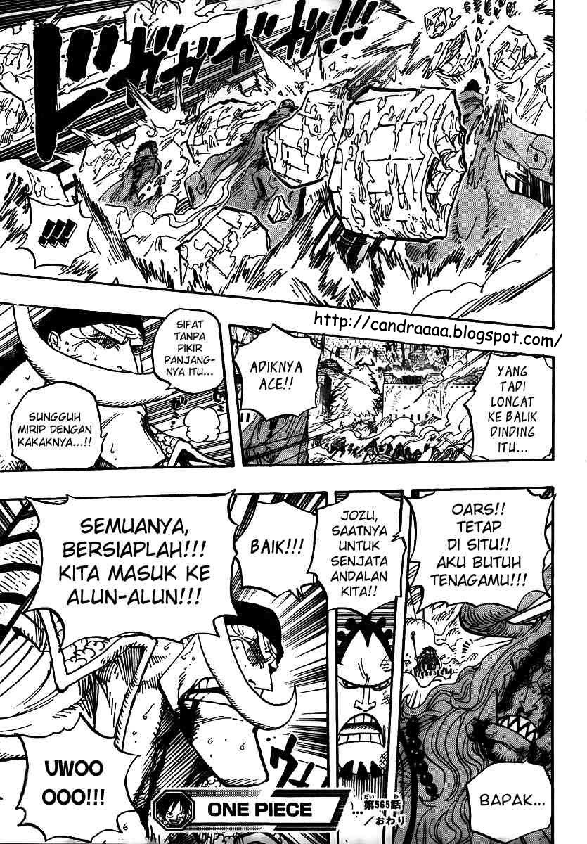 One Piece Chapter 565 - 125