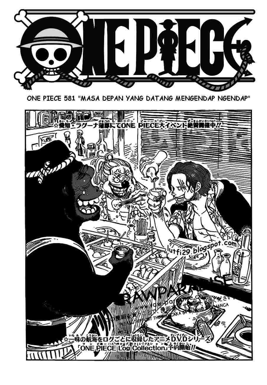 One Piece Chapter 581 - 109