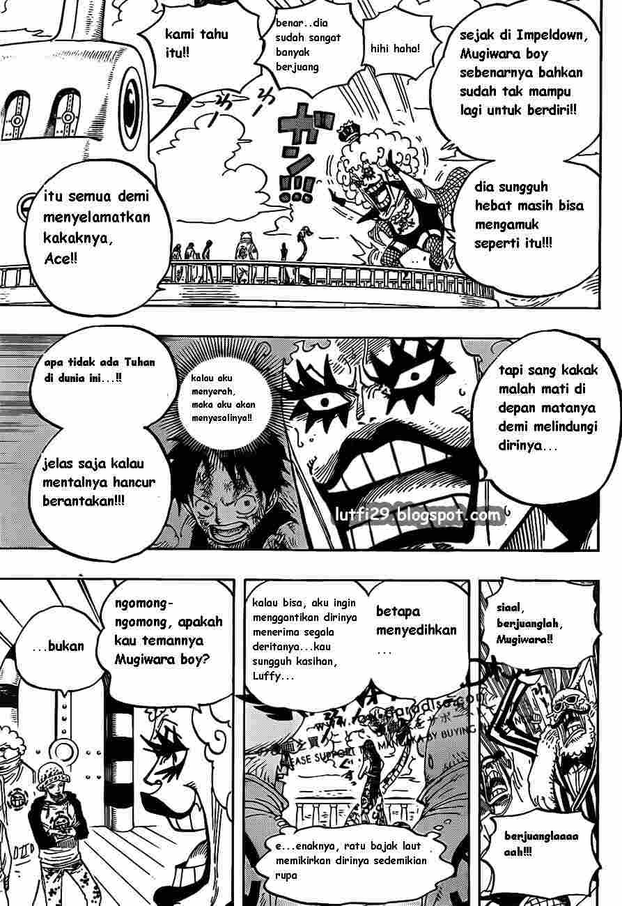 One Piece Chapter 581 - 129