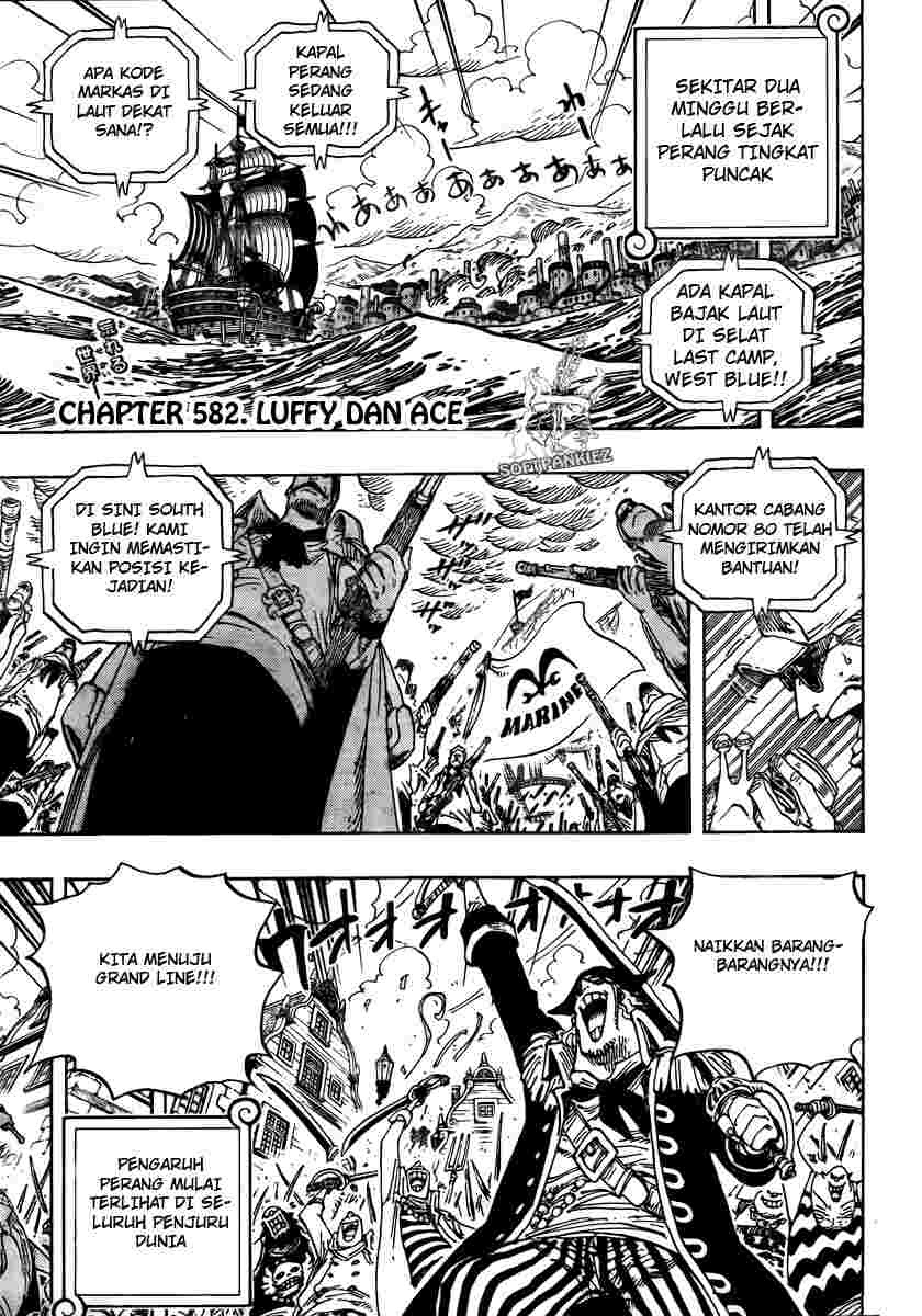 One Piece Chapter 582 - 109