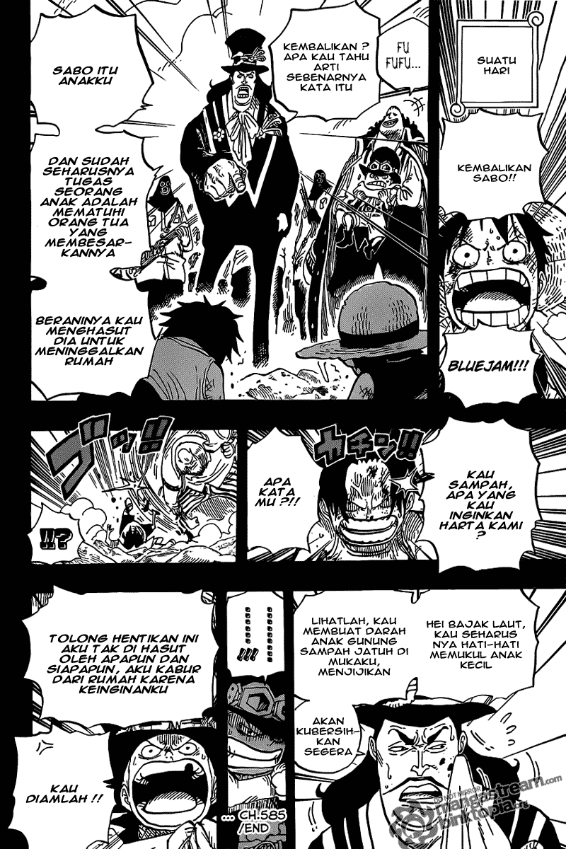 One Piece Chapter 585 - 155