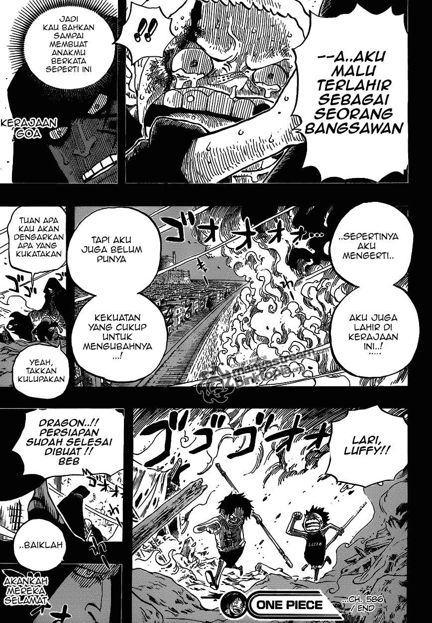 One Piece Chapter 586 - 159