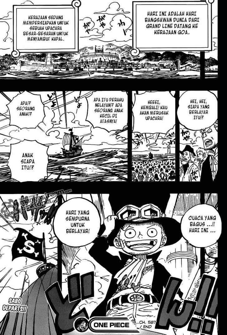 One Piece Chapter 587 - 159