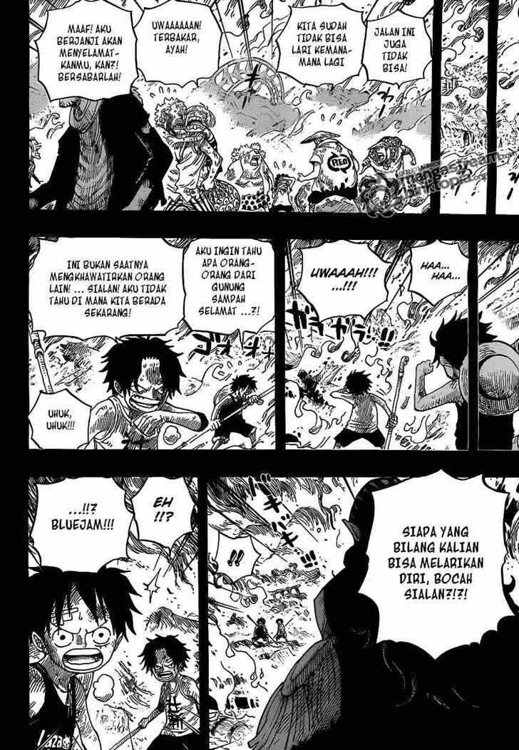 One Piece Chapter 587 - 129