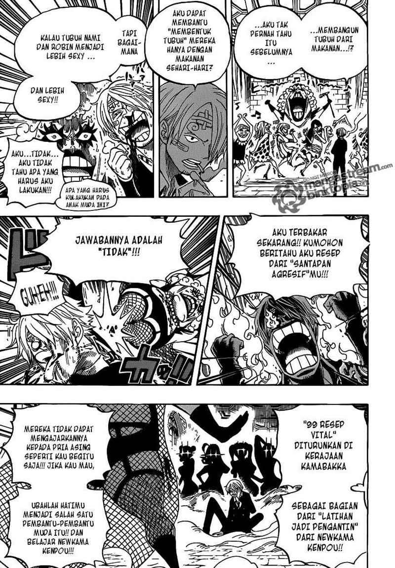 One Piece Chapter 595 - 123