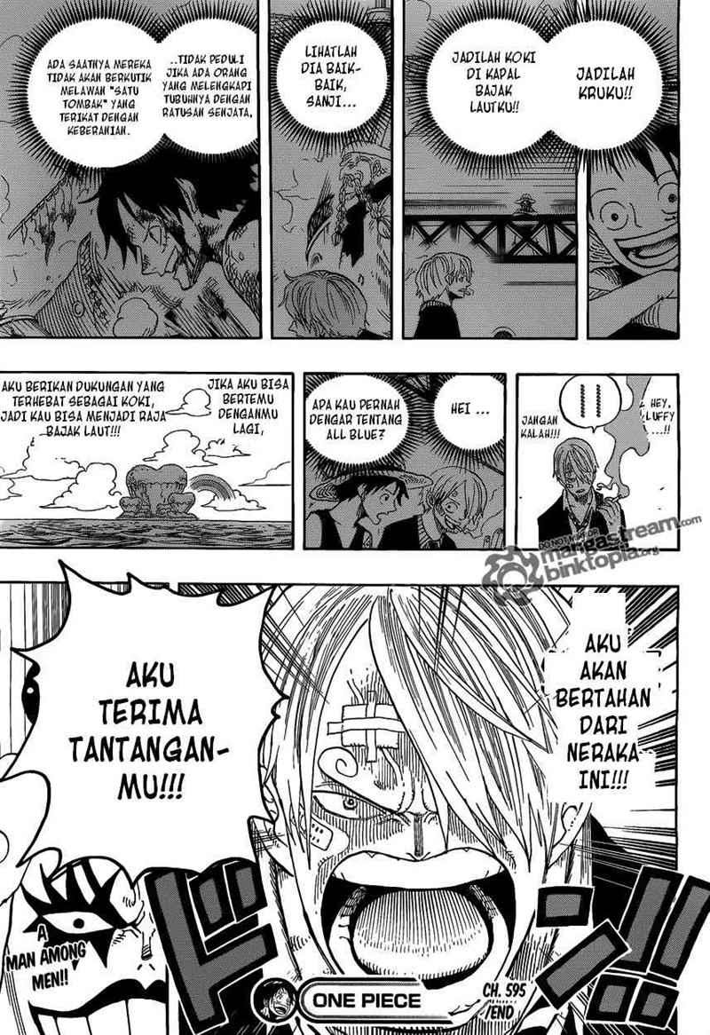 One Piece Chapter 595 - 127