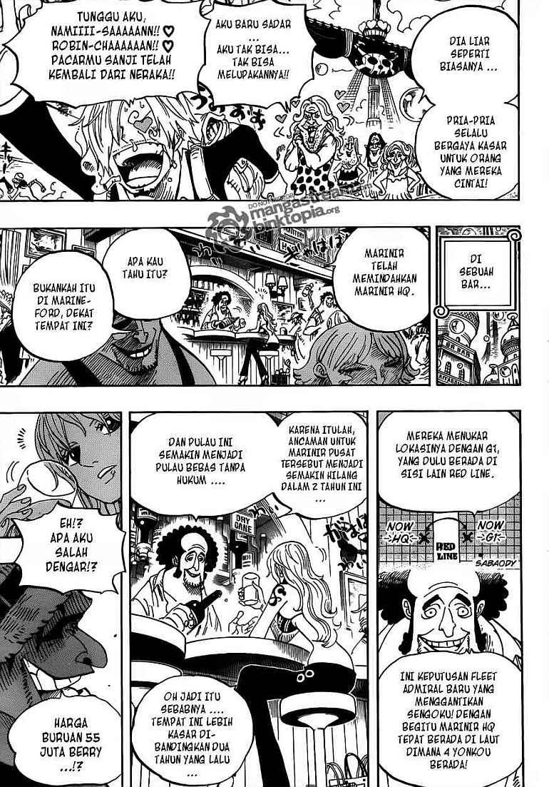 One Piece Chapter 598 - 155