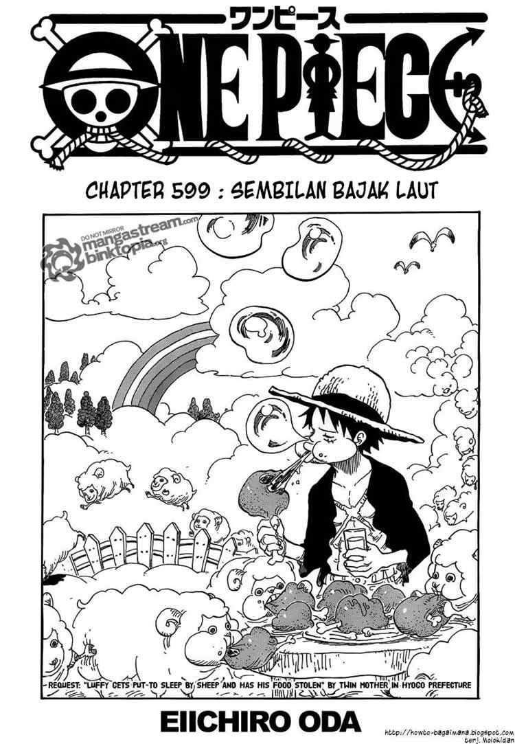 One Piece Chapter 599 - 115