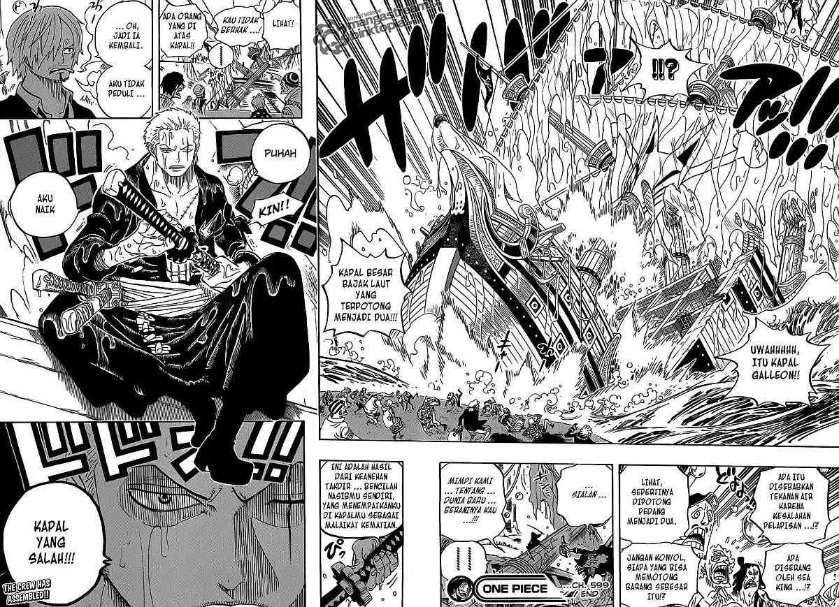 One Piece Chapter 599 - 147