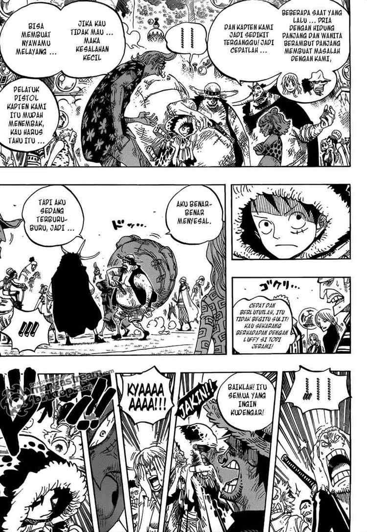 One Piece Chapter 599 - 123