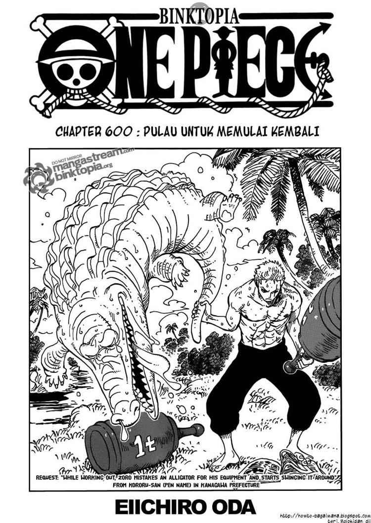 One Piece Chapter 600 - 115