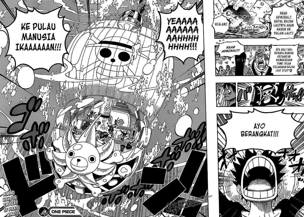 One Piece Chapter 602 - 131
