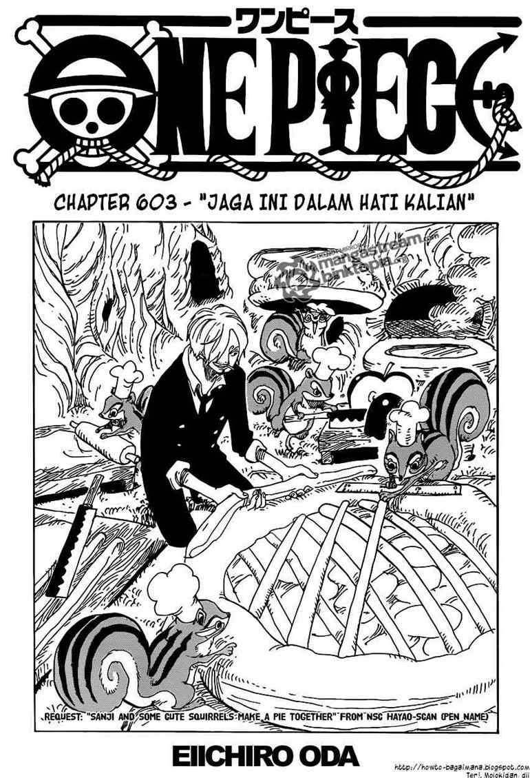 One Piece Chapter 603 - 103
