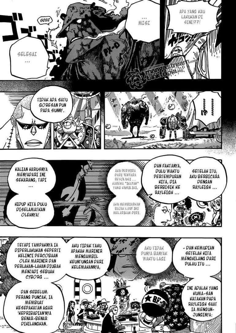 One Piece Chapter 603 - 129