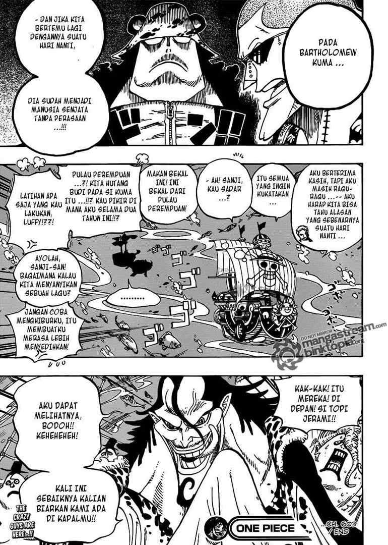 One Piece Chapter 603 - 133