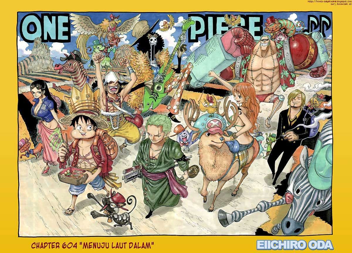 One Piece Chapter 604 - 129