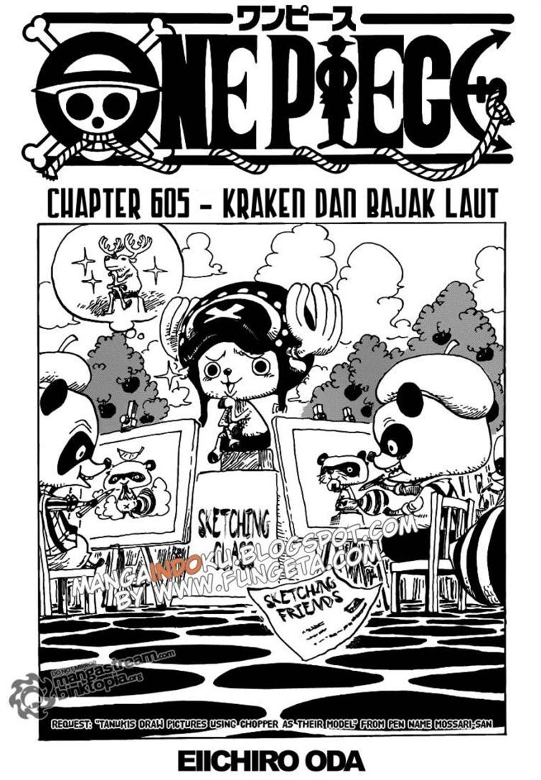 One Piece Chapter 605 - 97