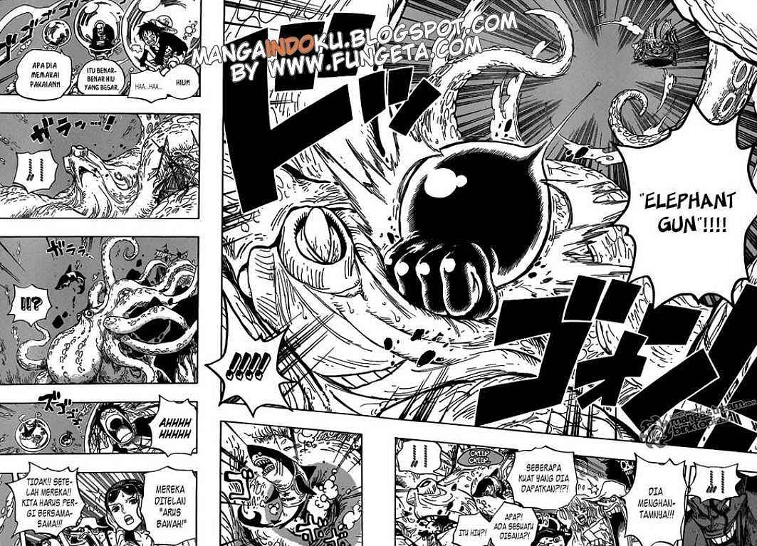 One Piece Chapter 605 - 123