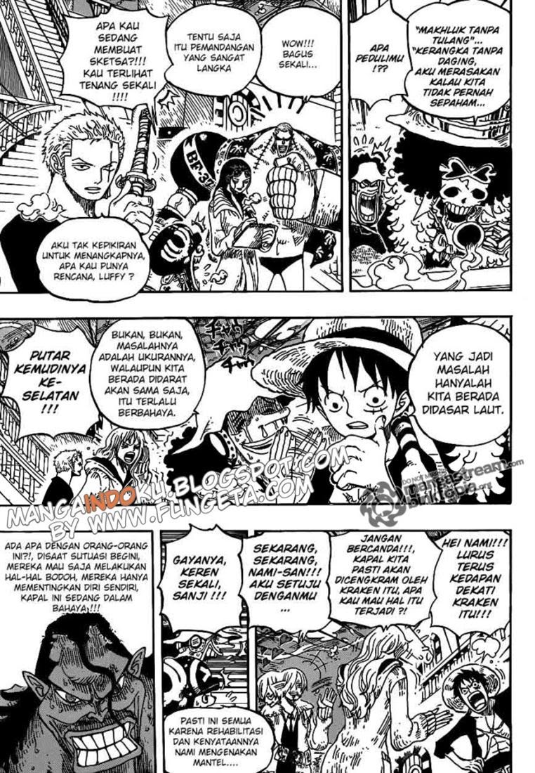 One Piece Chapter 605 - 101