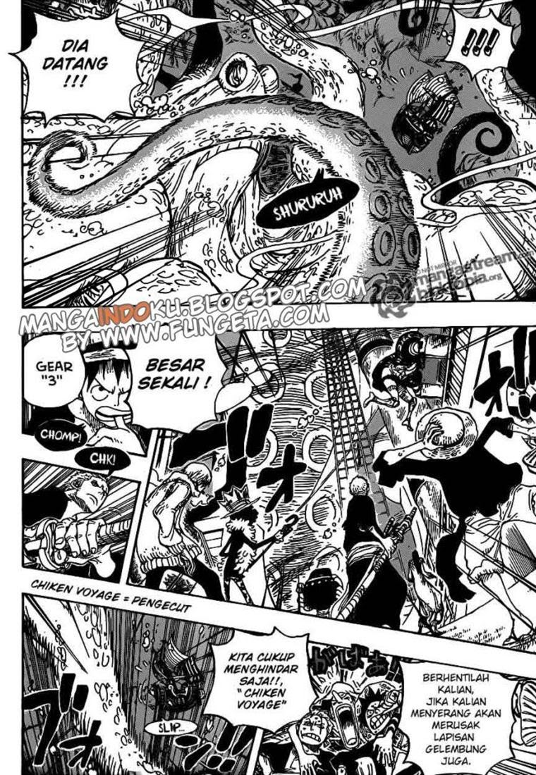 One Piece Chapter 605 - 107