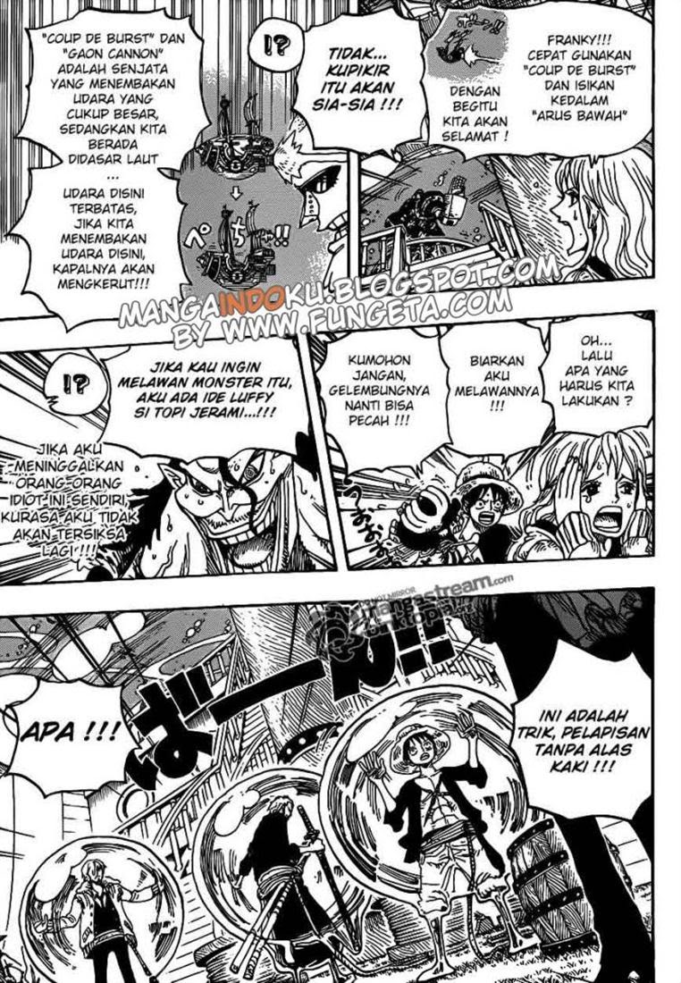One Piece Chapter 605 - 109