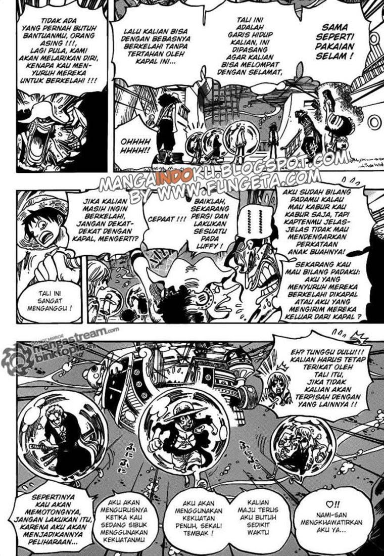 One Piece Chapter 605 - 111