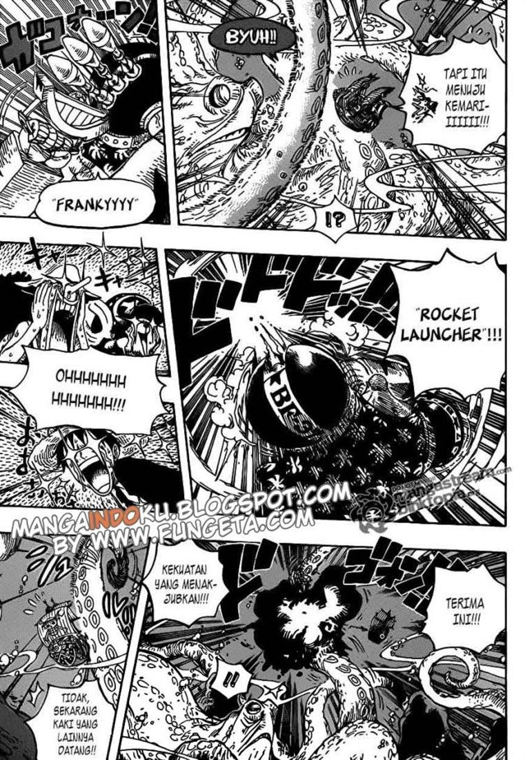 One Piece Chapter 605 - 113