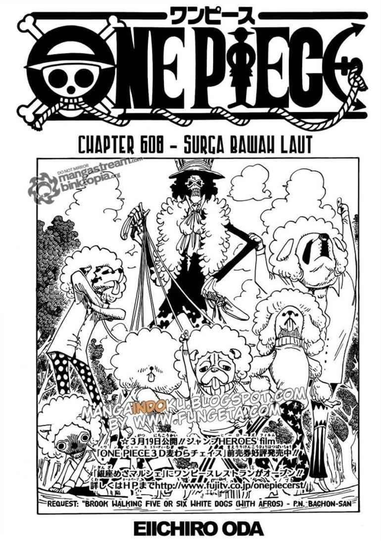 One Piece Chapter 608 - 103