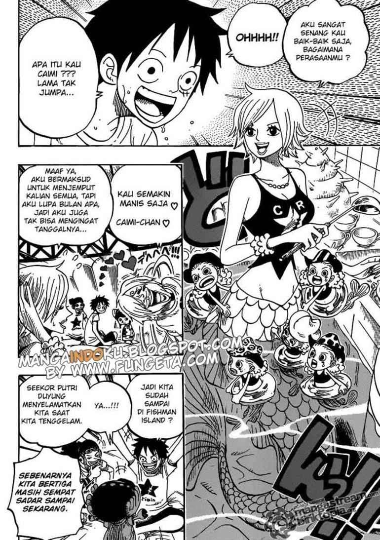 One Piece Chapter 608 - 121