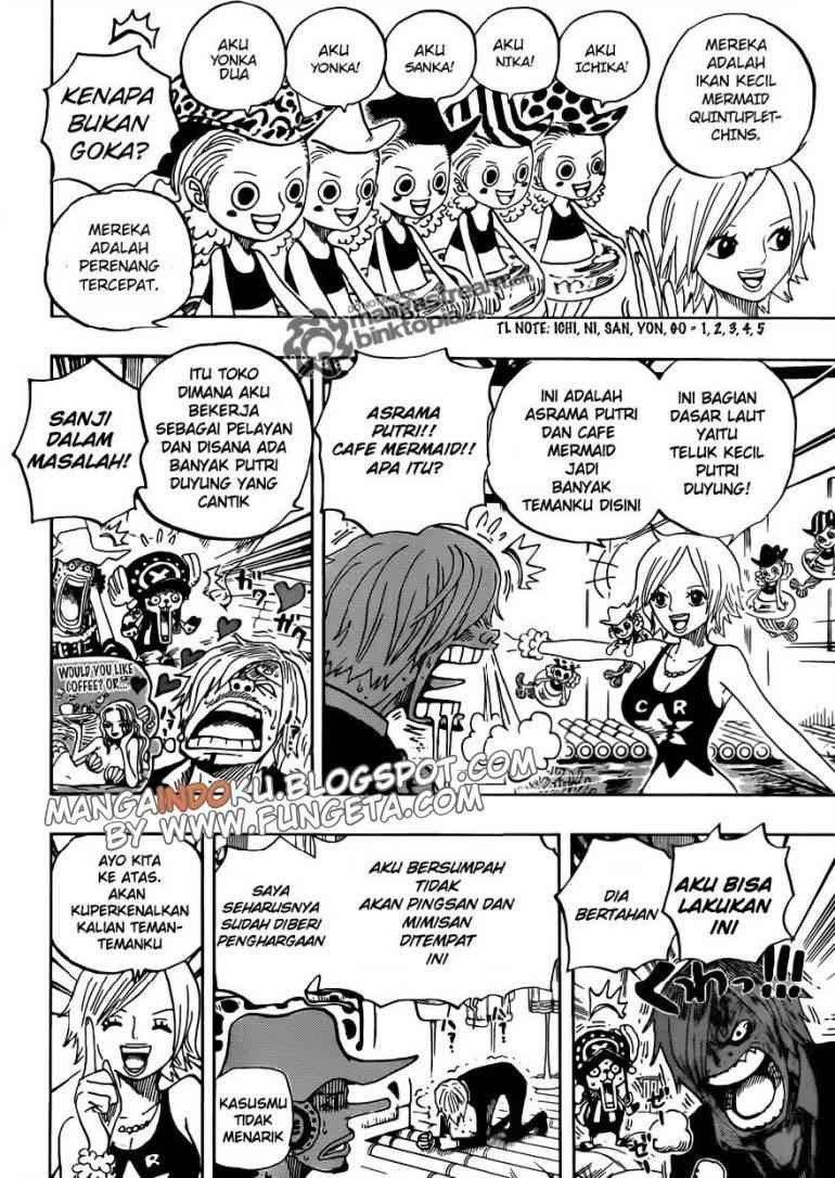 One Piece Chapter 608 - 125