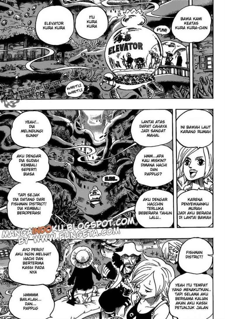 One Piece Chapter 608 - 127