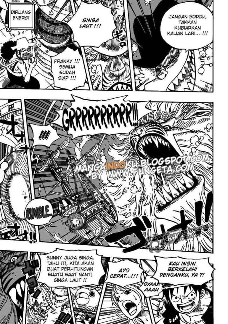 One Piece Chapter 608 - 107