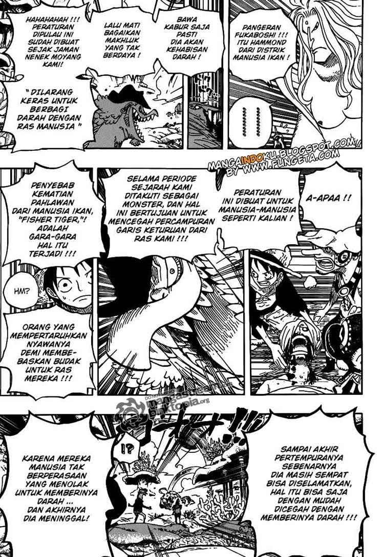 One Piece Chapter 609 - 121
